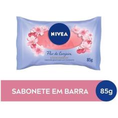 Imagem de Sabonete Barra Flor De Cerejeira Oleos Essenciais 85g Nivea