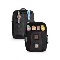 Imagem de Bolsa de cintura compacta TACTICAL GEEK Block K EDC, organizador de bolso utilitário com almofada de cache, bolsa de ferramentas com zíper de nylon, organização multiuso de pequenos dispositivos para