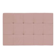 Imagem de Cabeceira Suspensa Sleep 140 cm Casal Suede Rosê - Amarena Móveis