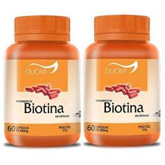 Imagem de Kit 2 Und Biotina 60Cps 450Mg Duom