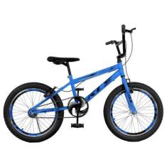 Imagem de Bicicleta Aro 20 Kls Free Style Gold Freio V-Brake, Azul pantone, Pret