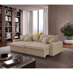 Imagem de Sofá Montreal Linho 02 Módulos De 80cm B25cm Meu Sofá Online A226 Linho Bege