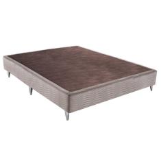 Imagem de Base Sommier Camurça Casal 138x188x23cm Ortobom Creme