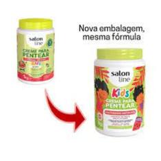 Imagem de Creme Para Pentear Kids Cachinhos Definidos Salon Line 1Kg