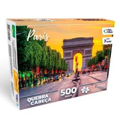 Imagem de Brinquedo Quebra Cabeça Paris Pais & Filhos 500 Peças
