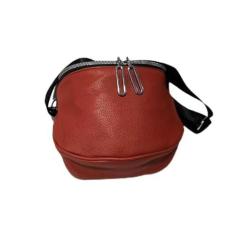 Imagem de Bolsa Pochete Transversal Alça Ajustável Casual Lisa Charmosa Unissex (Vinho)