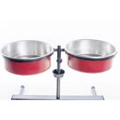 Imagem de Comedouro Premium Antiformiga Médio Vermelho - 5L