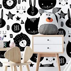 Imagem de Papel de Parede Adesivo Infantil N02188 Rolo de 0,58x3,00M