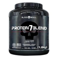 Imagem de Protein 7 Blend Morango 1,8 Kg - Black Skull