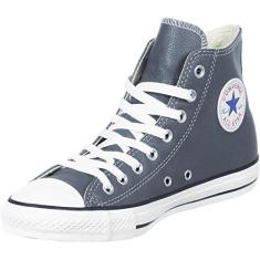 Imagem de T nis feminino Converse Chuck Taylor All Star de couro de cano alto