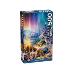 Imagem de Quebra Cabeça Aurora Boreal 500 Peças Grow 04569