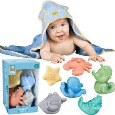 Imagem de Brinquedo Para Banho Piscina Bebe Infantil Kit - Roma Babies