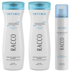 Imagem de Kit C/2 Sabonete E 1 Desodorante Intimo Feminino Racco