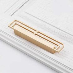 Imagem de Lidar com latão maciço preto ouro alças vintage 96 mm maçanetas de porta de armário antigo para puxadores de gaveta de móveis, ouro, 96 mm