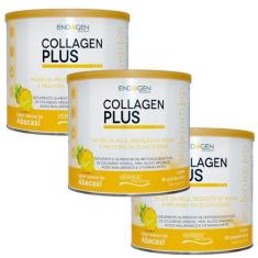Imagem de Kit 3Uni Collagen Plus Verisol Abacaxi Pote 150G - Endogen