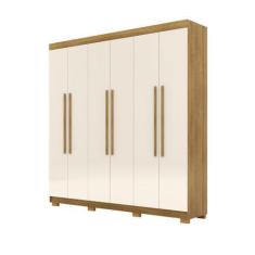 Imagem de Guarda-Roupa Casal Elegance 6 Portas - Vlr Móveis - VILA RICA,  Nature