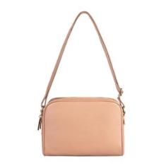 Imagem de Bolsa quadrada de couro liso Daiana-Feminino