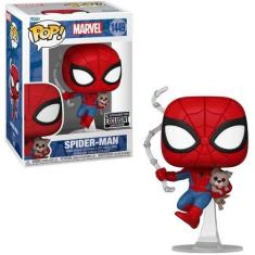 Imagem de Boneco Funko Pop! Marvel - Homem-Aranha e Cachorro Sandwich - Candide