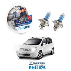 Imagem de Lâmpadas Farol Nissan Livina Philips H4 Crystalvision