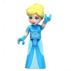 Imagem de Boneco Blocos De Montar Princesa Cinderela Luvas
