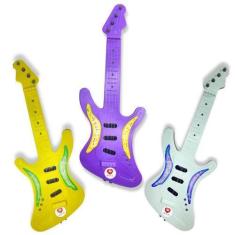 Imagem de Guitarrinha Brinquedo Infantil Guitarra De Plástico Musical - Europio