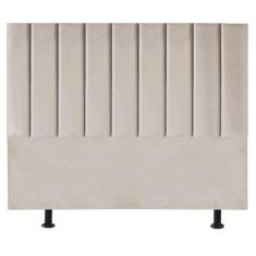 Imagem de Cabeceira Estofada Cama Casal Queen Size160 Cm Marina Linho bege