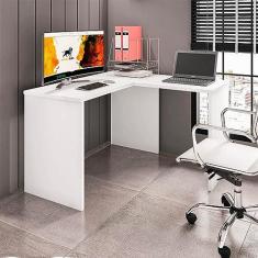 Imagem de Mesa Escrivaninha Parati L01 com Extensor Branco - Amarena Móveis