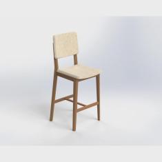 Imagem de Kit 2 Banquetas Napoli Alta Carmo Móveis