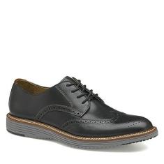 Imagem de Johnston & Murphy Tênis Upton Wingtip, Grão integral preto, 42