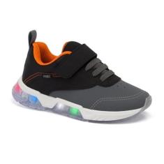 Imagem de Tênis Klin Light Led 604055 Grafite/Preto