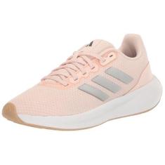 Imagem de adidas Tênis de corrida feminino Runfalcon 3, Quartzo/Prata Metálico/Preto, 36