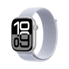 Imagem de Apple Watch Series 10 GPS + Cellular  Caixa prateada de alumínio  46 m
