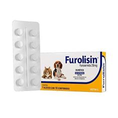 Imagem de Furolisin 20mg para Cães e Gatos com 10 Comprimidos