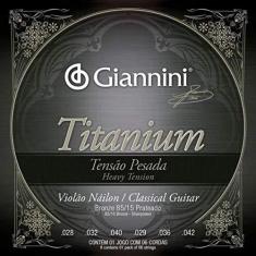 Imagem de Encordoamento Violao Nylon Giannini Titanium Genwta Pesada