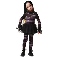 Imagem de Fantasia Halloween Mãos de Tesoura Infantil Menina Estranha