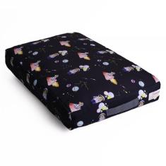 Imagem de Cama Futon Pet Grande Zíper Lavável Preto