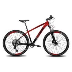 Imagem de Bicicleta Aro 29 MTB KOG 12V Freios Hidráulicos e Trava, Vermelho, Pre