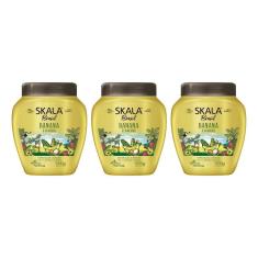 Imagem de Creme Skala 1Kg Banana E Bacuri-Kit C/3Un