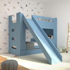 Imagem de Treliche Infantil Com Escorregador Lumi - Timber Móveis