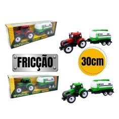 Imagem de Trator Carrinho De Fricção Reservatório De Água Brinquedo