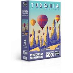 Imagem de Quebra-Cabeça Turquia Capadócia 500 Peças Nano - Game Office - Toyster