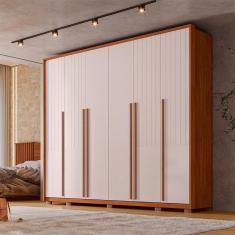 Imagem de Guarda Roupa Para Casal Quintus 6 Portas 6 Gavetas Caemmun