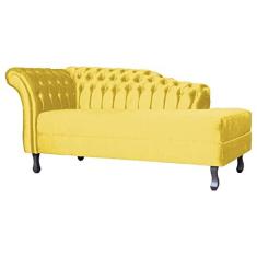 Imagem de Recamier Namoradeira Stylos Lado Direito Suede Cores - Estopar