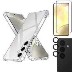 Imagem de Kit Capinha Samsung S24 Plus + Película 3D +Película Cam - Armyshield