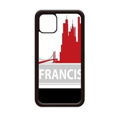 Imagem de San Francisco America Country City Outline para iPhone 11 Pro Max Capa para Apple Mobile