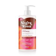Imagem de Creme para Pentear Crespos Negra Rosa Definição e Maciez 500ml