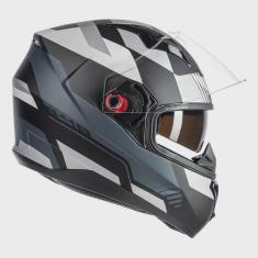 Imagem de Capacete Masculino Bieffe B40 Spect Preto Moto Óculos Solar