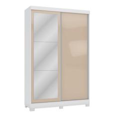 Imagem de Guarda Roupa Kappesberg com Espelhos CB01N571 Portas de Correr e 2 Gav