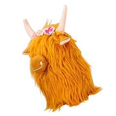 Imagem de OSALADI Boneca De Iaque Animais De Fazenda De Pelúcia Bicho De Pelúcia Vaca Animal De Fazenda Brinquedo De Animais Realistas De Pelúcia Vaca Brinquedo Fofinho Brinquedo De Fazenda Fofinho