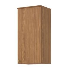 Imagem de Armário Aéreo Cozinha 40 Cm Requinte 1 Porta 2 Prateleiras Nature - Henn